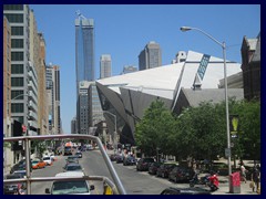 Royal Ontario Museum from Bloor St